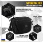 Сумка Sphaera Hex Hardsling Bag Elite Black