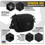 Сумка Sphaera Hex Hardsling Bag Elite Black