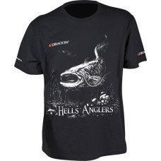 Футболка чорна DRAGON СОМ Люмі