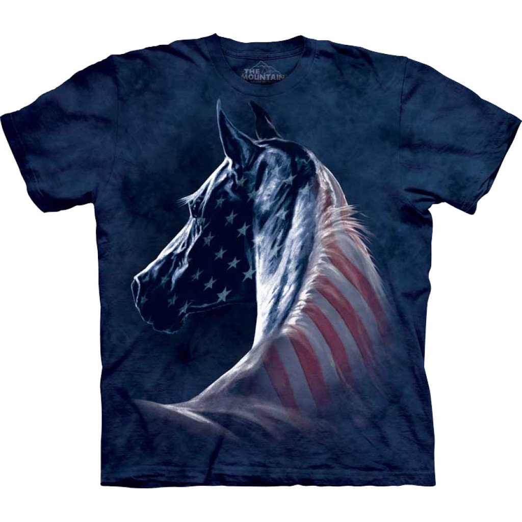 Футболка The Mountain - Patriotic Horse Head