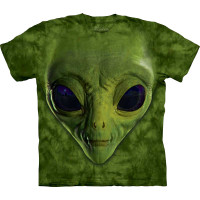 Футболка The Mountain - Green Alien Face
