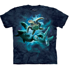 Футболка The Mountain - Sea Turtle Collage