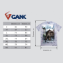 Футболка GANK Tie-dye Catzilla Light Grey