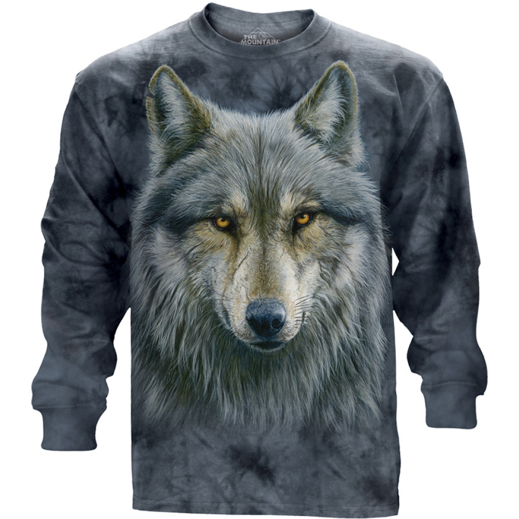 Лонгслів The Mountain -  Warrior Wolf