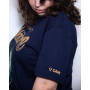 Футболка GANK Бережи природу Dark Navy Blue
