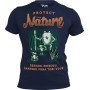 Футболка GANK Бережи природу Dark Navy Blue