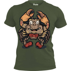 Футболка GANK Повний крабець Dark Olive