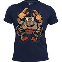 Футболка GANK Повний крабець Dark Navy Blue