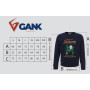 Світшот GANK Бережи природу Dark Navy Blue