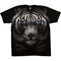 Футболка Liquid Blue - Majestic White Tiger