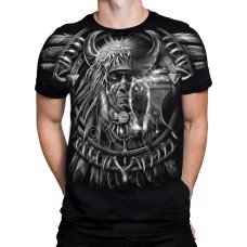 Футболка Liquid Blue - Wolf Dreamcatcher