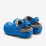 Утеплені клоги (сабо) HUSKY Sea blue/Mid. grey