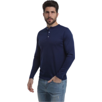 Лонгслів базовий Avecs dark blue
