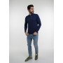 Лонгслів базовий Avecs dark blue