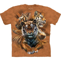 Футболка The Mountain - Resting Tiger Collage