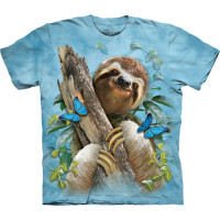 Футболка The Mountain - Sloth And Butterflies