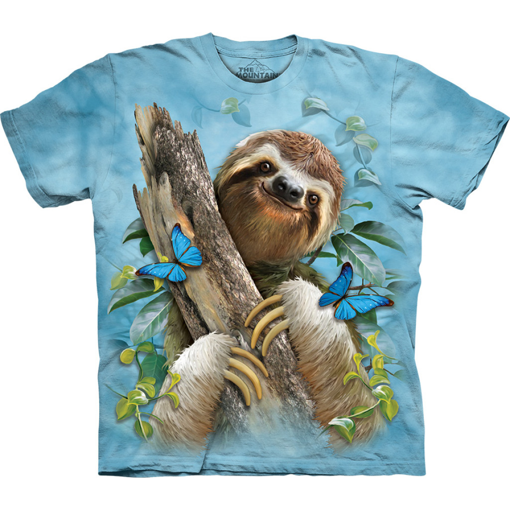 Футболка The Mountain - Sloth And Butterflies