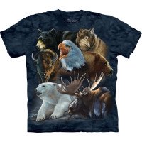 Футболка The Mountain - Wild Alaskan Collage