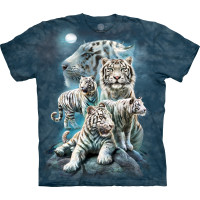 Футболка The Mountain - Night Tiger Collage