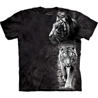 Футболка The Mountain - White Tiger Stripe