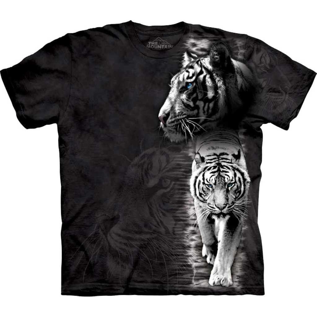 Футболка The Mountain - White Tiger Stripe