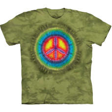 Футболка The Mountain - Peace Tie Dye