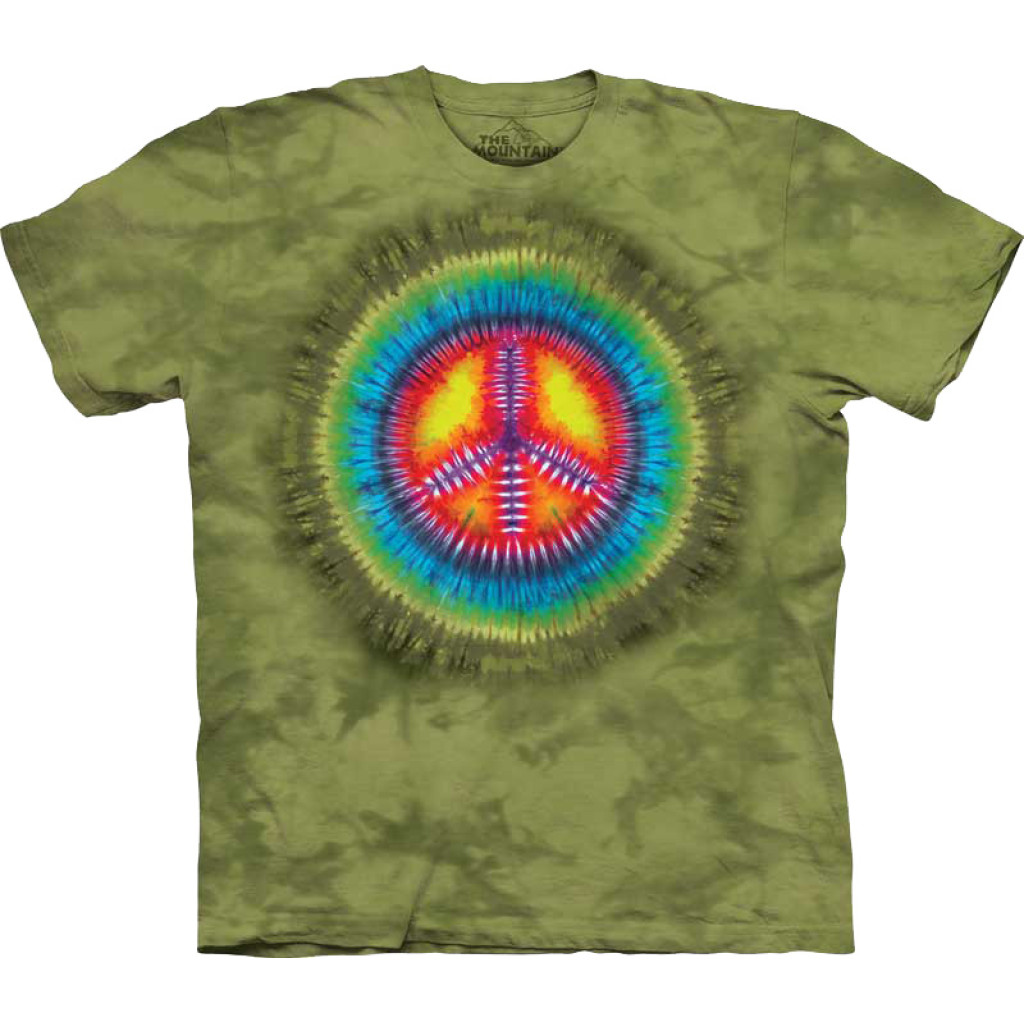 Футболка The Mountain - Peace Tie Dye