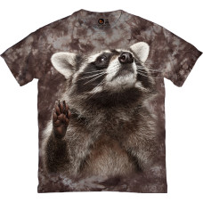 Футболка Calm Down Raccoon