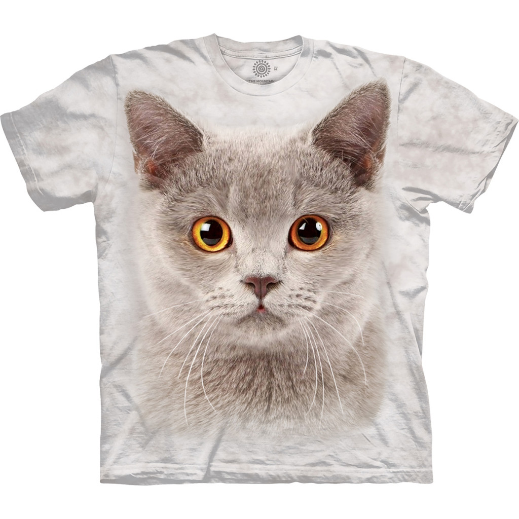 Футболка The Mountain - Little Grey Cat Face