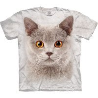 Футболка The Mountain - Little Grey Cat Face