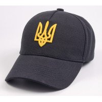 Кепка Тризуб Black/Yellow