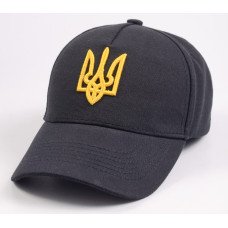 Кепка Тризуб Black/Yellow