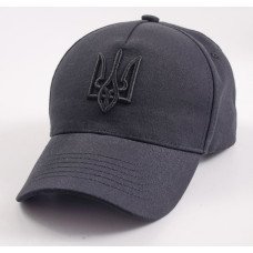 Кепка Тризуб Black/Black