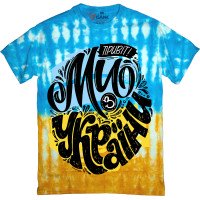 Футболка GANK Tie-dye Ми з України