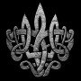 Футболка GANK Тризуб у серці Black