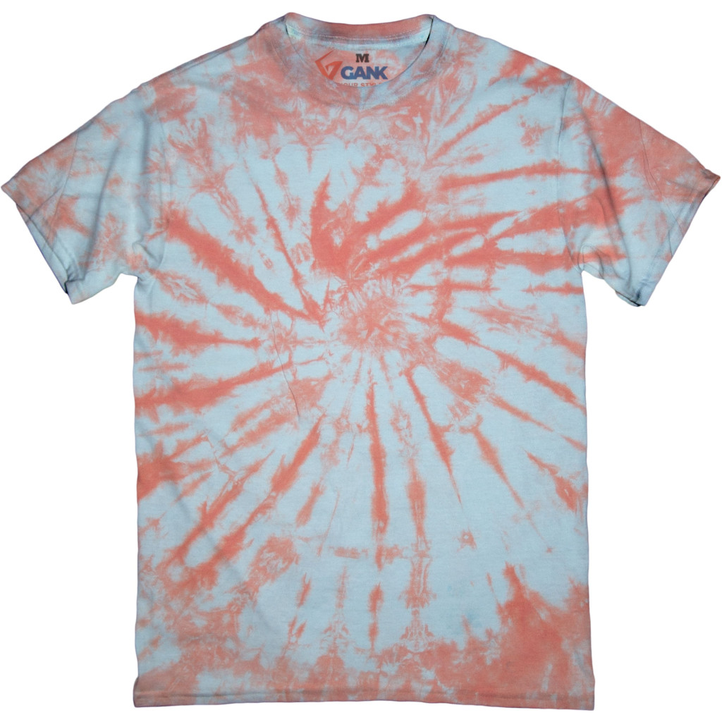 Футболка Tie-dye Peach від GANK
