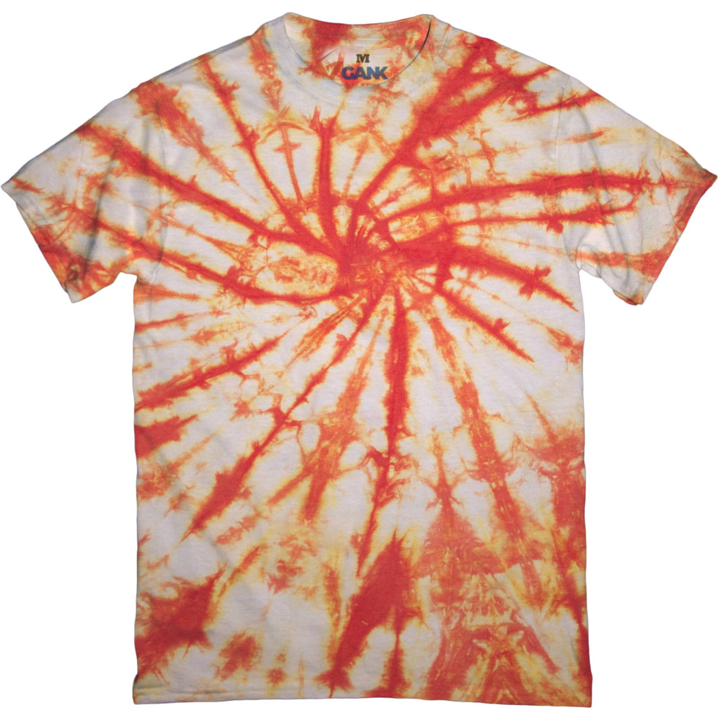 Футболка Tie-dye Tangerine від GANK