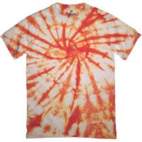 Футболка GANK Tie-dye Tangerine