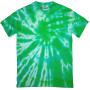 Футболка Tie-dye Green від GANK