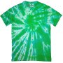 Футболка Tie-dye Green від GANK