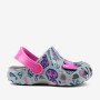 COQUI 8701 WHITE/Mid. grey/Fuchsia love + amule