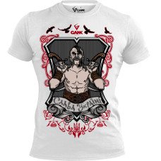 Футболка GANK Запорозький козак White