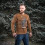 Лонгслів UA Side Coyote Brown