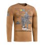 Лонгслів UA Side Coyote Brown