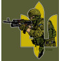 Футболка GANK Вірю в ЗСУ Olive