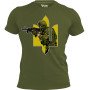 Футболка GANK Вірю в ЗСУ Olive