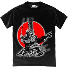 Футболка - Samurai Warrior in Black 