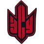 Шеврон Тризуб ЗСУ ПВХ Black/Red