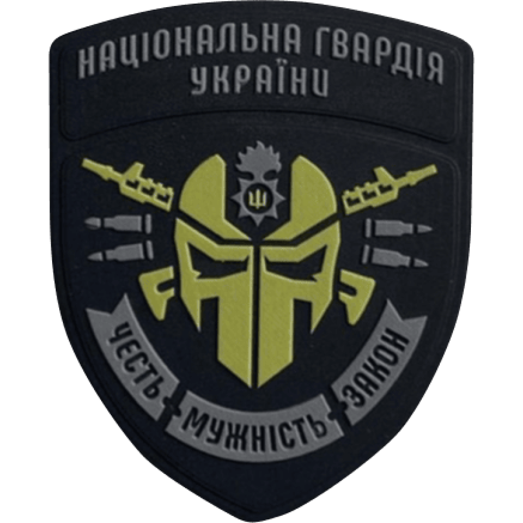 Шеврон ПВХ НГУ Black