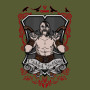 Футболка GANK Запорозький козак Olive